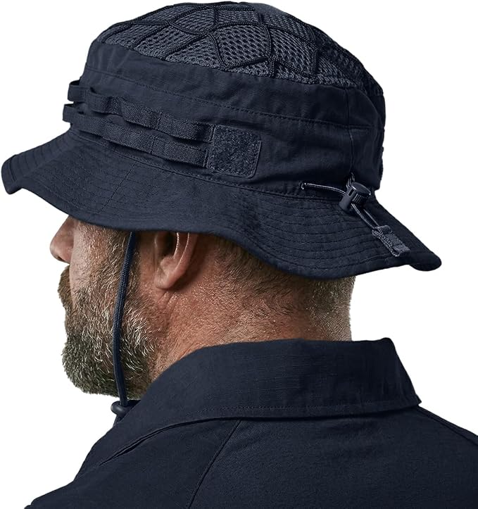 CQR Men's Tactical Boonie Hat, Breathable Packable Sun Hat for Hunting, Hiking, Fishing, Shooting, and Outdoor Activities