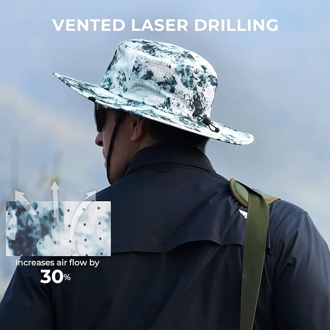 KastKing Sol Armis UPF 50 Boonie Hat - Sun Protection Hat, Fishing Hat, Beach & Hiking Hat, Paddling