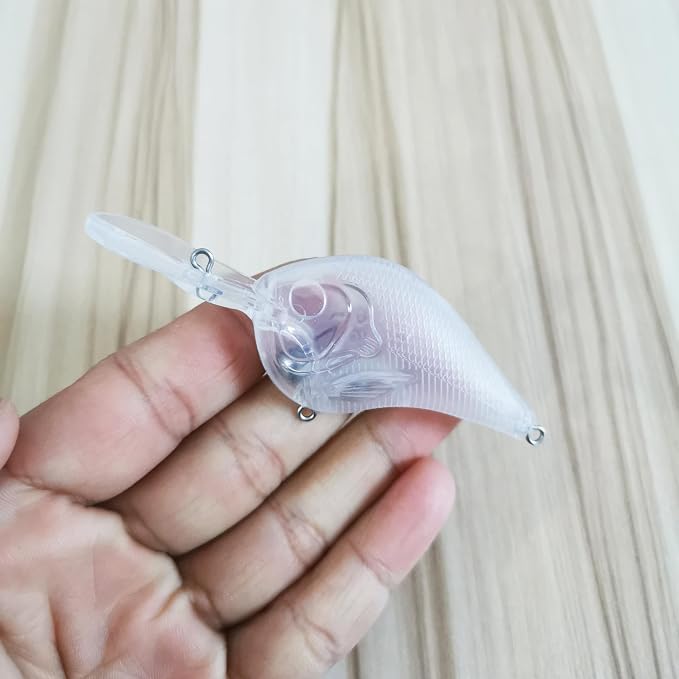 20pcs Lure Blanks Unpainted Swimbait,Unpainted Fishing Lures Blank Minnow Crankbaits Hard Baits DIY Lure