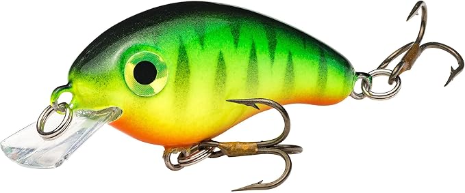 Strike King Bitsy Pond Minnow Crankbait Fishing Lure, 3/32 oz, Irresistible to Fish