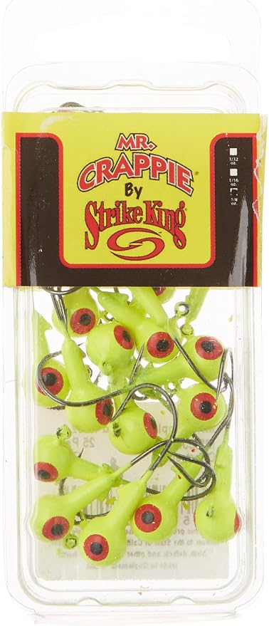 Strike King Mr. Crappie Jig Heads - 25 Pack