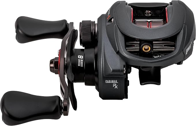 Lew’s Speed Spool RX Baitcast Fishing Reel, RH Retrieve, 8.3:1 Gear Ratio, 7+1 Bearings