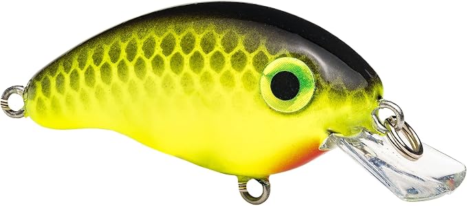 Strike King Bitsy Pond Minnow Crankbait Fishing Lure, 3/32 oz, Irresistible to Fish