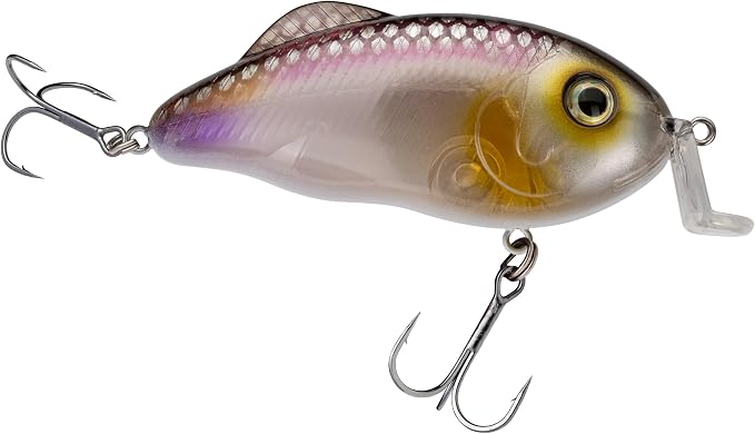 Strike King Hybrid Hunter Crankbait Fishing Lure, 1 oz, Reflective 3D Eyes