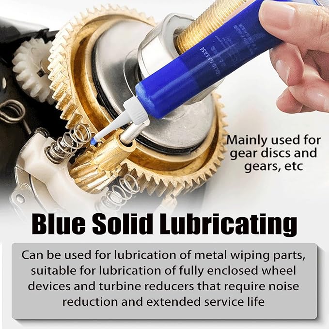 XIRUJNFD Fishing Reel Oil and Grease Kit, Bearing Lubricant and Gear Grease for Fishing Reels, Anti-Rust Reel Maintenance for Spinning, Baitcaster and Conventional Reels