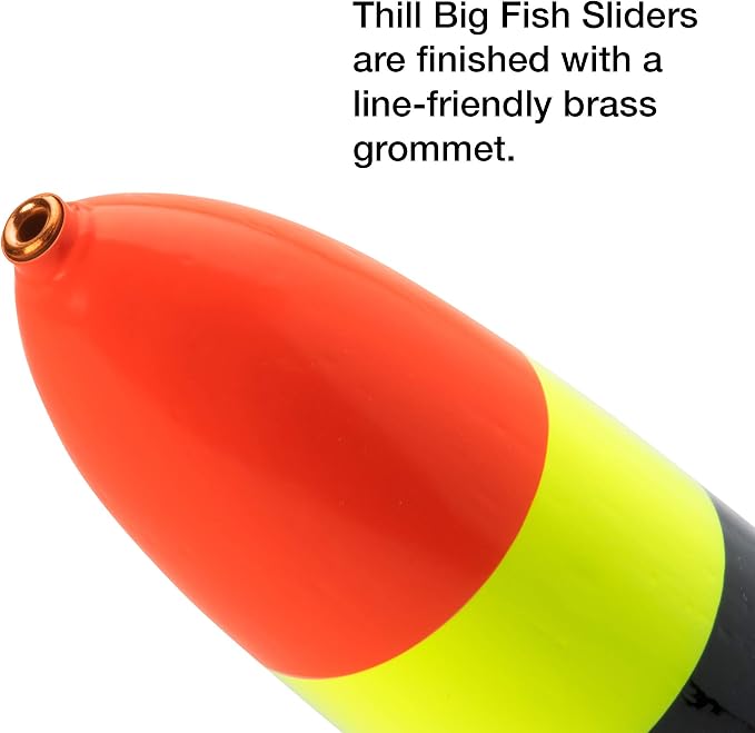 Thill Gold Medal Big Fish Slider Premium Balsa Fishing Float - Trophy Hunter's Choice for Delivering Big Baits to Big Fish