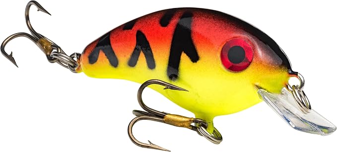 Strike King Bitsy Pond Minnow Crankbait Fishing Lure, 3/32 oz, Irresistible to Fish