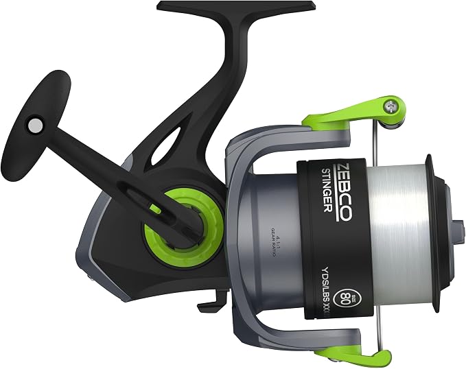 Zebco Stinger Spinning Reel and Fishing Rod Combo