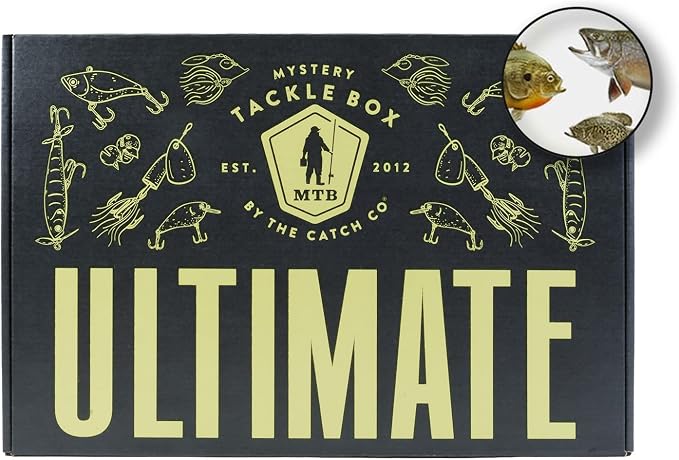 Catch Co Mystery Tackle Box Panfish & Trout Fishing Kit | Trout Fishing | Crappie | Bluegill | Perch | Sunfish | Panfish Fishing