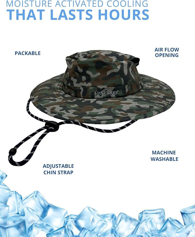 FROGG TOGGS Unisex Adult Hilly Pro Performance Cooling Boonie Hat