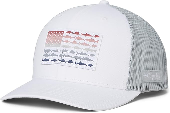 Columbia PFG Fish Flag Mesh Snapback