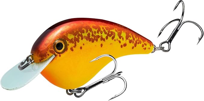Strike King Chick Magnet Jr. Crankbait Fishing Lure, 1/4 oz, Dives 4-6 Feet, Premium Hooks