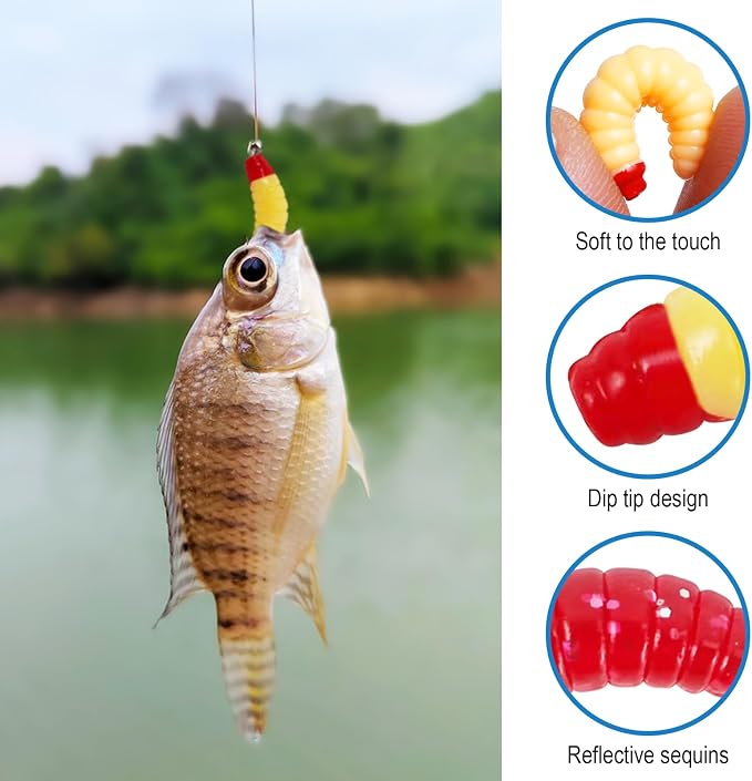 Soft Fishing Lures Kit Paddle Tail Swimbaits Plastic Worms Set Mixed Color Minnow Jerkbait Bass Lure Baitsfor Trout,Walleye,Crappie