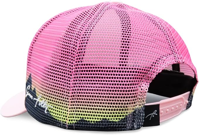 Grace Folly Beach Trucker Hats for Women- Snapback Baseball Cap for Summer