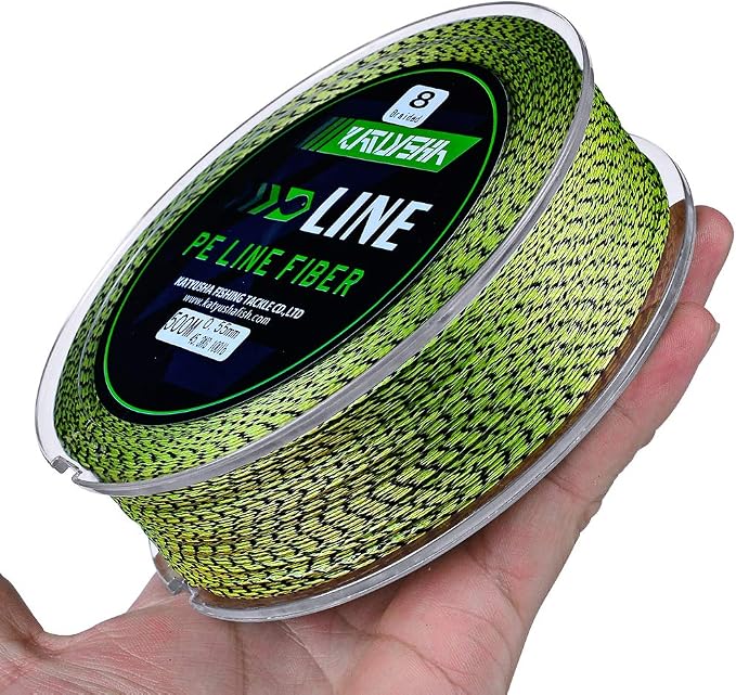 Braided Fishing Line, Abrasion Resistant Zero Stretch Braided Lines 4/8 Strands Super Strong Superline 6Lb -100Lb Test 109/328/547/1094/2187 Yards