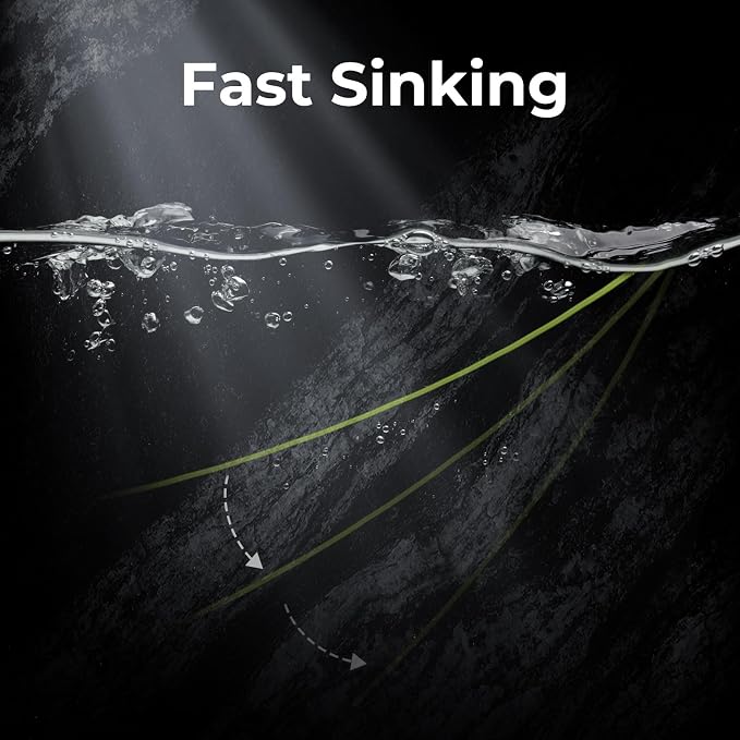 KastKing TriPolymer Crappie Advanced Monofilament Fishing Line, Higher Strength, Super Smooth, Low Light Refraction, Tri-Extrusion Advanced Mono Fishing line, Highly Abrasion Resistant