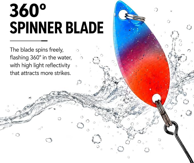Fishing Gear Fishing Lures Set, Multi-Piece Tackle Kit with Crankbaits, Spoon Lures, Spinner Baits, Hooks, Sinkers and Various Lures for All Water Layers, Bass Trout Freshwater Saltwater Fishing