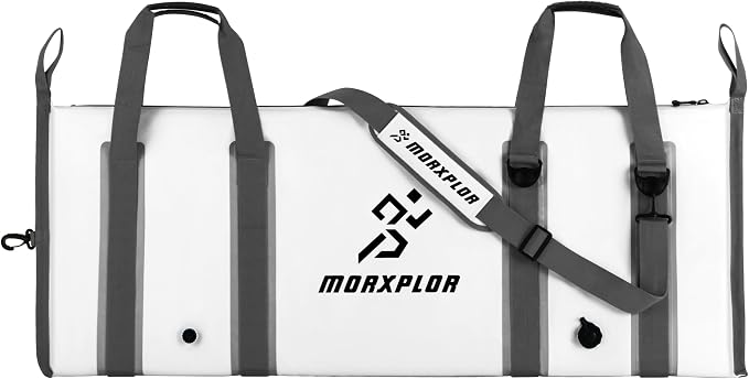 MORXPLOR Insulated Fish Cooler Bag for Fishing 41x17 47x17In 50x20In 60x24 72x30 80X40 Inches,Large Insulated Fish Kill Bag,Fishing Catch Bag Cooler with Water-resistant Zipper