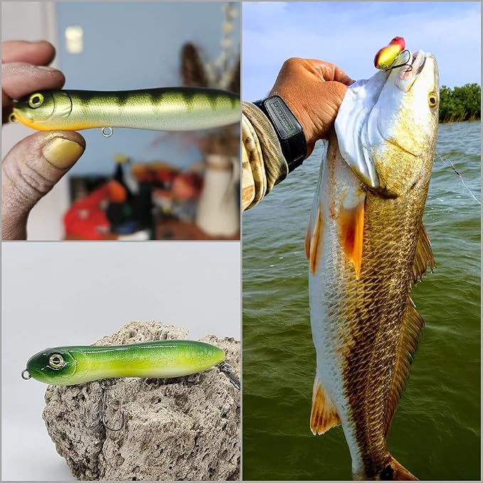 10 Blank Unpainted Minnow Crankbait Topwater Lipless Jerkbait Fishing Lures V3