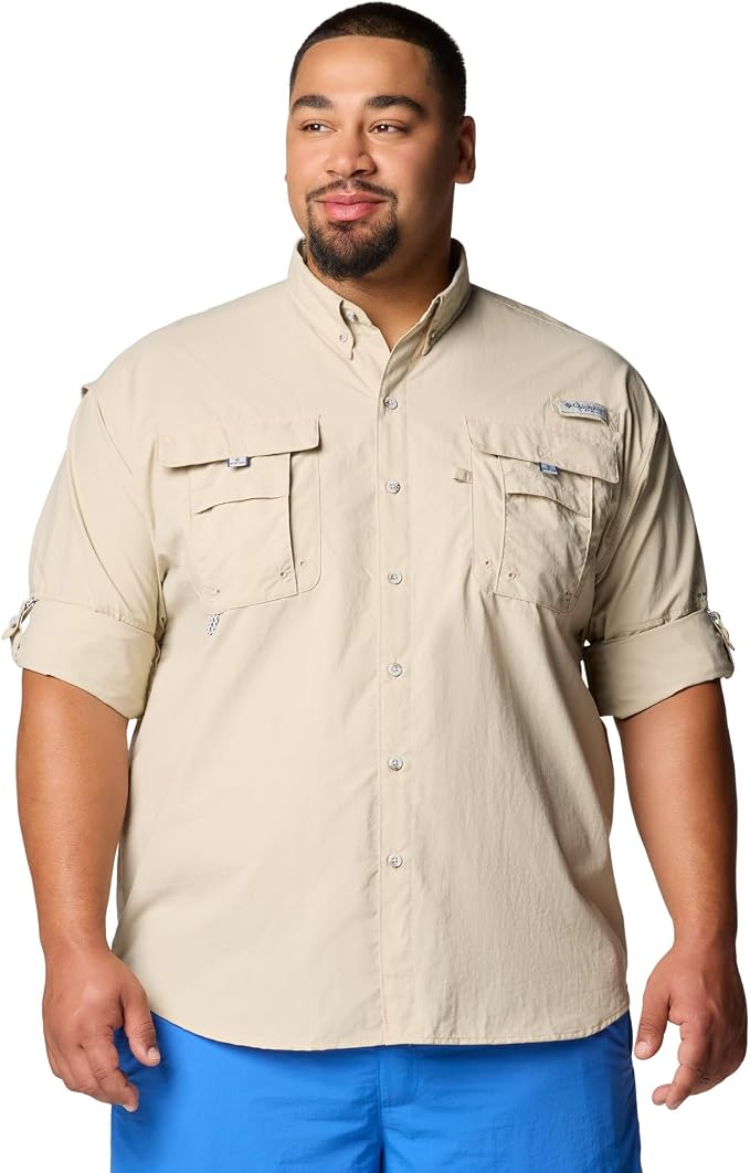 Columbia Men's PFG Bahama II Long Sleeve Fishing Shirt