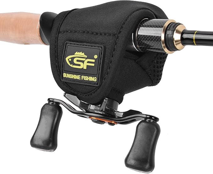 SF Low Profile Casting Baitcast Reels Cover Case Reel Pouch Glove for Fits 50 100 200 300 Series Baitcaster
