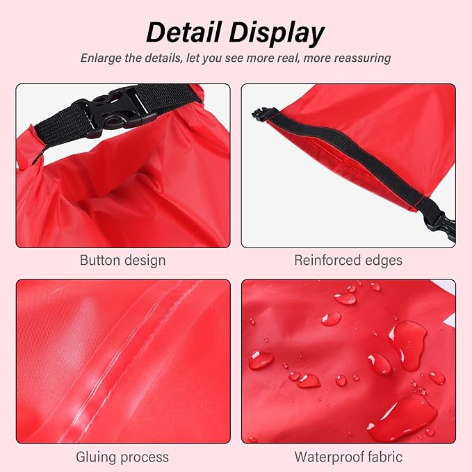 1.2L Waterproof First Aid Kit, Portable Lightweight Boat Dry Bag, Multifunctional Outdoor Emergency Survival Kit for Backpacking Hiking Fishing Camping