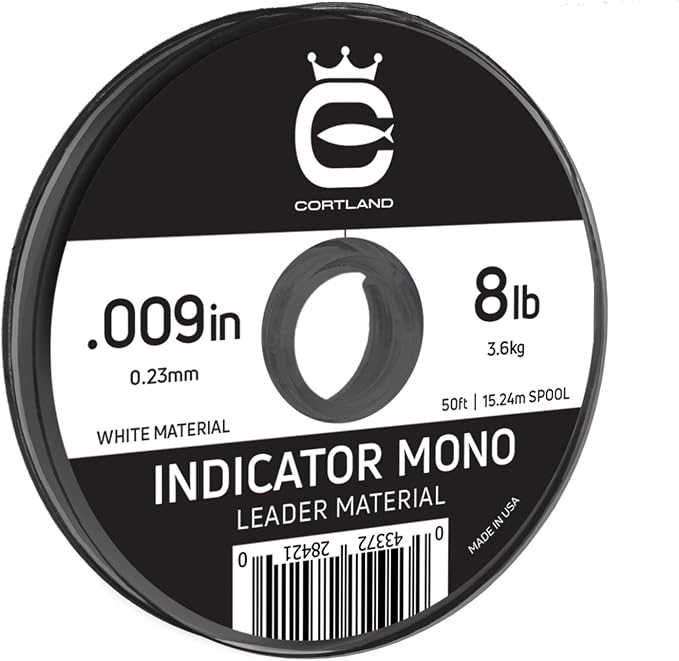 Cortland Indicator Mono Leader Material Fly Fishing