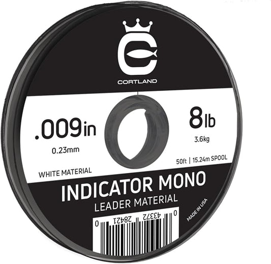 Cortland Indicator Mono Leader Material Fly Fishing