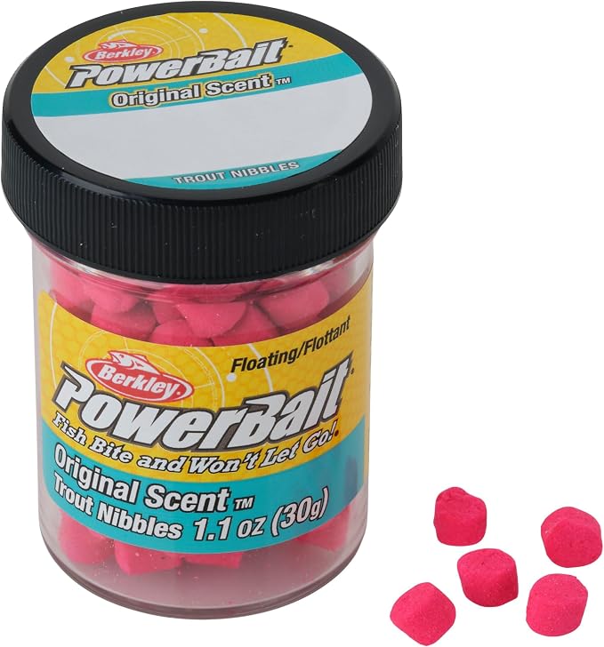 Berkley PowerBait Trout Nibbles Fishing Dough Bait