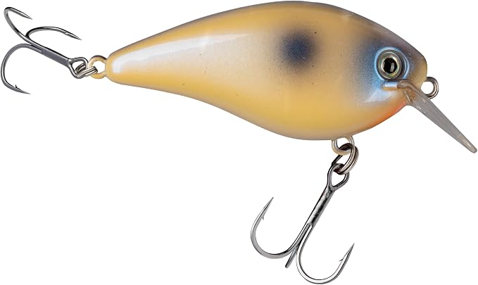 Strike King KVD 1.5 Hard Knock Fishing Lure, 3/8 oz, 3D Lifelike Eyes