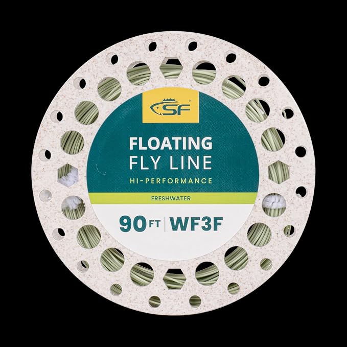 SF Fly Fishing Line with Two Welded Loops Weight Forward Floating Fly Lines Trout 90FT WF2 3 4 5 6 7 8 9F Multi-Color Freshwater