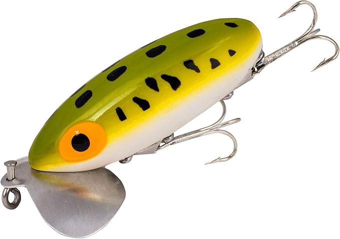Arbogast Triple Threat Fishing Lure 3-Pack - Includes Jitterbug Lures and Hula Popper Lures