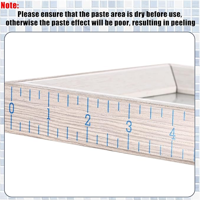 6 Pcs Fish Ruler Decal Fish Measuring Tape Sticker for Boat Adhesive Fishing Ruler Transparent Waterproof Fish Sticker Clear Tape Measure for Boats Kayak Net Gaff Fishing Accessories