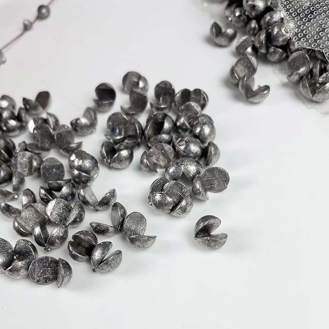 Removable Split-Shot,500Pcs Lead Sinking Split Shots Fishing Sinkers,Fishing Weights Sinkers