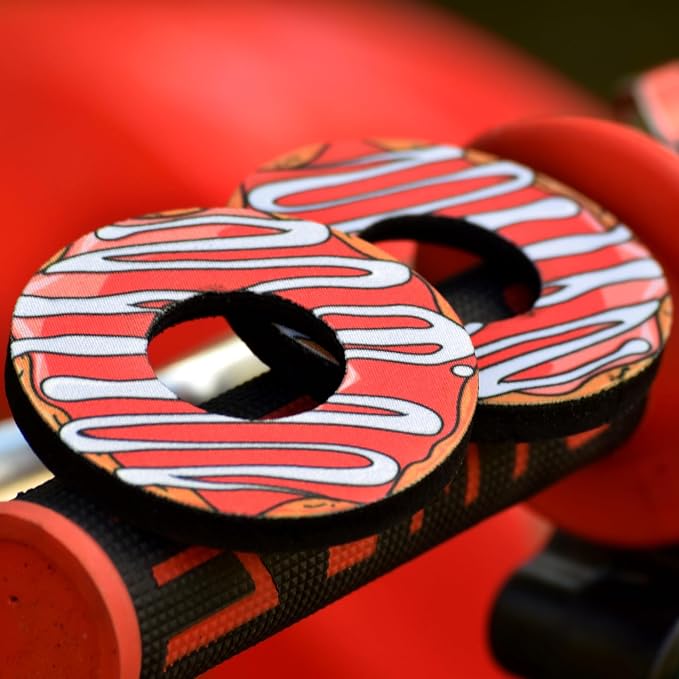 Doughnut Collection - Gripdonuts.com Premium MX BMX Dirt Bike Motorcycle Grip Donuts (13 Variations)