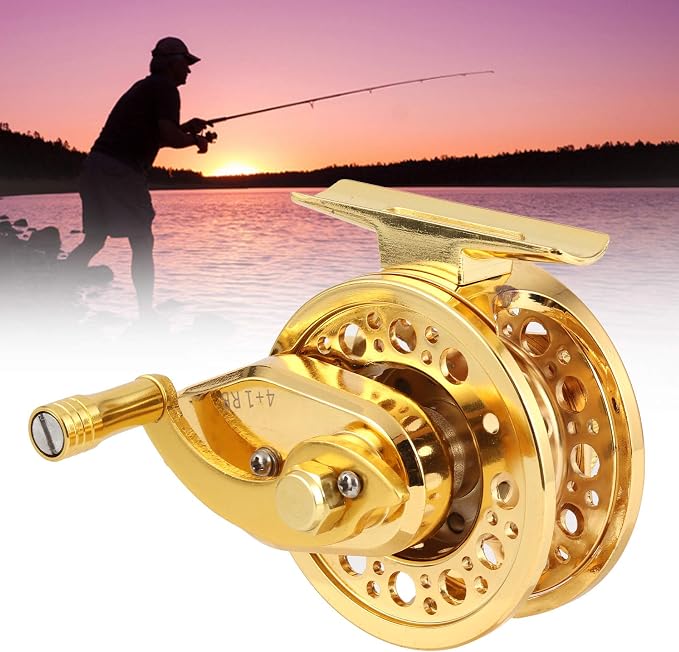Fishing Reels, All Metal Fishing Wheel High Speed Fishing Wheel for Ice Fishing Rods for Fishing for Middle Pass Rods for Rock Fishing Rods(Left Hand)