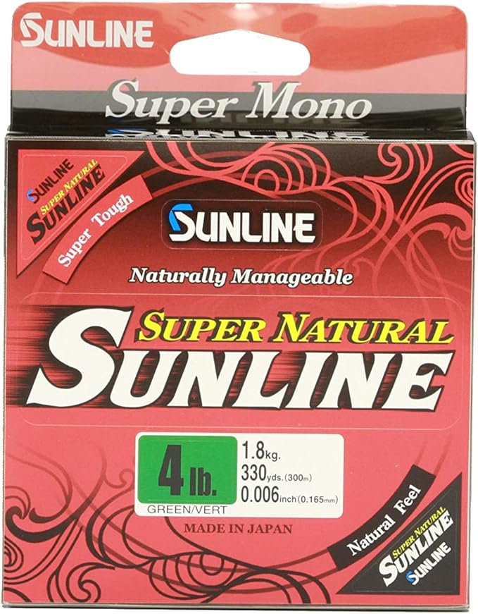 Sunline Super Natural Monofilament Fishing Line