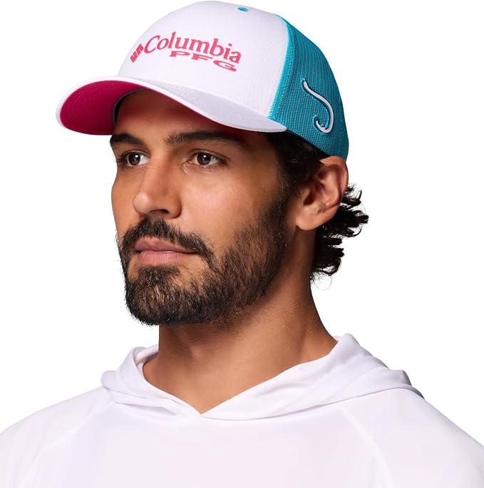 Columbia PFG Logo Mesh Ball Cap