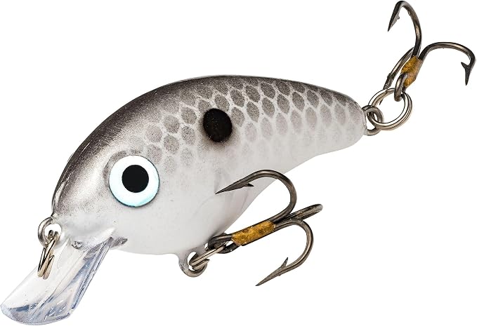 Strike King Bitsy Pond Minnow Crankbait Fishing Lure, 3/32 oz, Irresistible to Fish