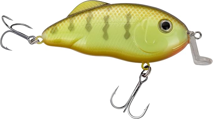 Strike King Hybrid Hunter Crankbait Fishing Lure, 1 oz, Reflective 3D Eyes