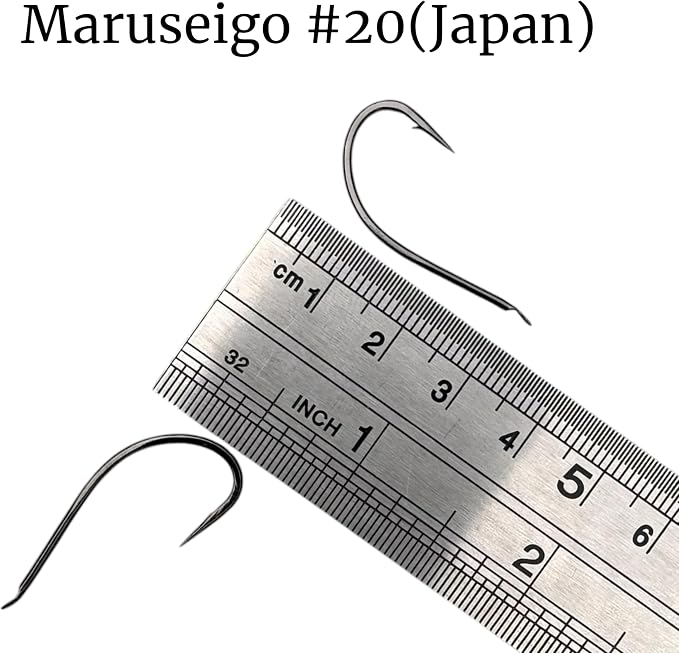 Catfish, Scup (Porgy) & Sea Bass Rig – 3-Hook Hi-Lo Bottom Fishing Kit – Hand-Tied Japanese Hooks with PE Line – Saltwater & Freshwater – USA-Designed