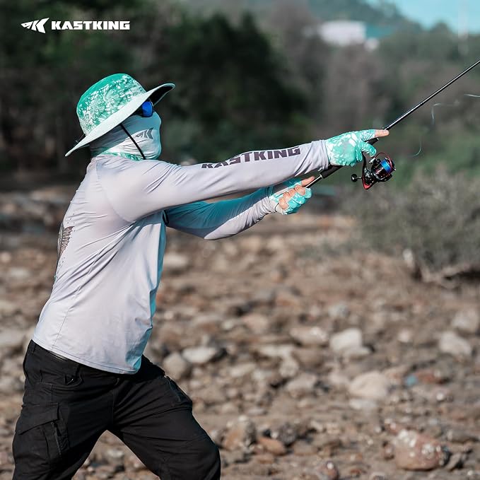 KastKing Sol Armis UPF 50 Boonie Hat - Sun Protection Hat, Fishing Hat, Beach & Hiking Hat, Paddling