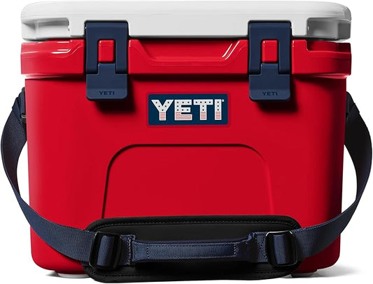 YETI Roadie 15 Hard Cooler with DoubleDuty Shoulder Strap
