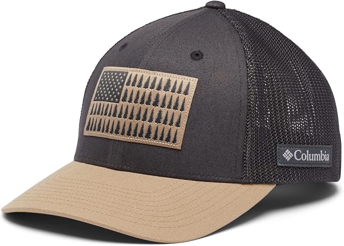 Columbia Unisex Adult PFG Logo Mesh Ball Cap