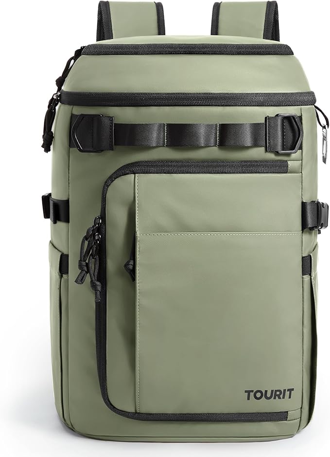 TOURIT Cooler Backpack 32 Cans Large Capacity Insulated Backpack Cooler Bag for Men Women to Picnic, Hiking