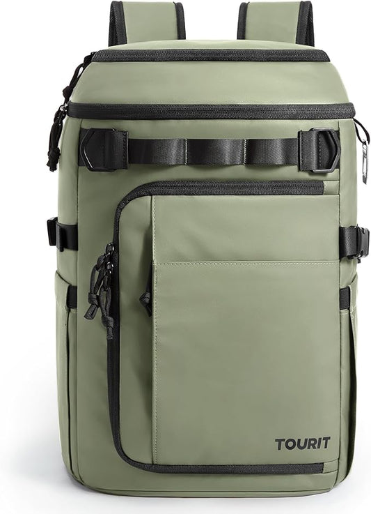 TOURIT Cooler Backpack 32 Cans Large Capacity Insulated Backpack Cooler Bag for Men Women to Picnic, Hiking