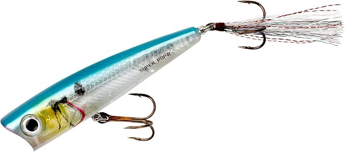 Rebel Lures Pop-R Topwater Popper Fishing Lure