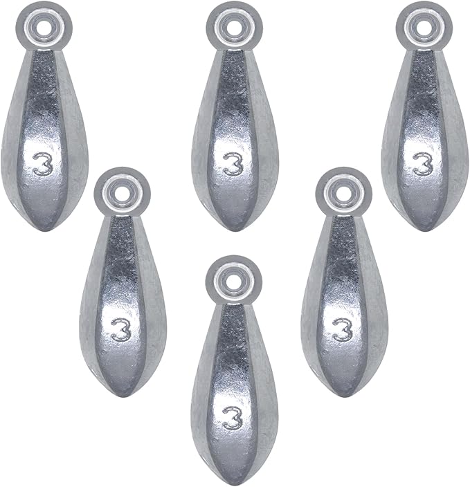 Fishing Weights Sinkers Bank Fishing Lead Sinkers Bullet Fishing Weights Ocean Saltwater Surf Fishing Gear Fishing Assortment 1oz 2oz 3oz 4oz