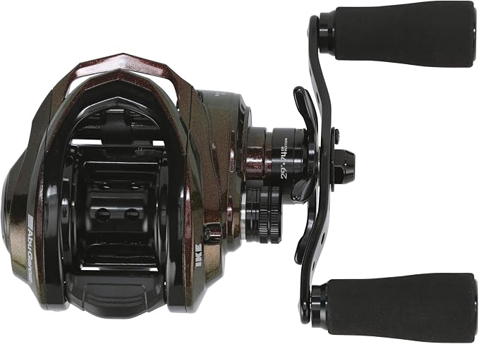 Abu Garcia IKE Signature Low Profile Baitcast Fishing Reel, Reliable Freshwater Reel, Durable & Lightweight Graphite Construction, Infini Brake System