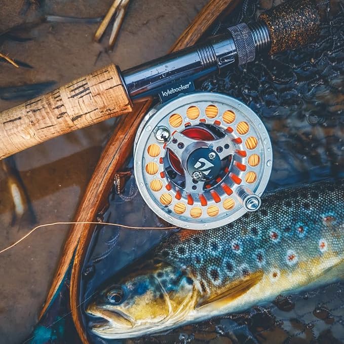 Kylebooker Large Arbor Fly Fishing Reel 3/4wt 5/6wt 7/8wt